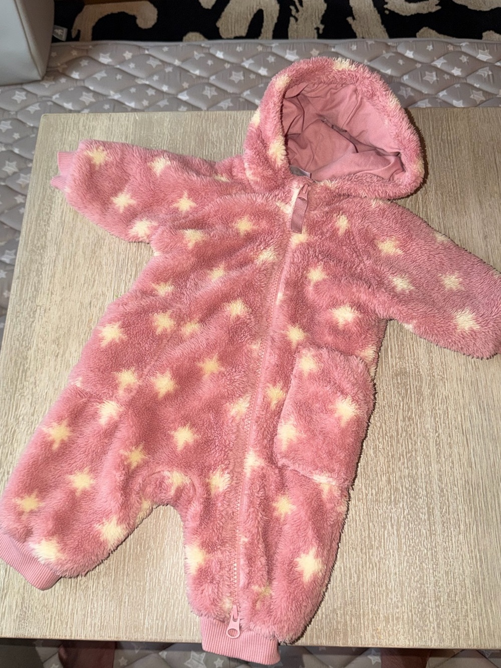 Hanna Andersson Teddy Snow Suit 3-6 months